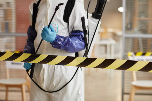 Professional Biohazard technician working in Avon, MA